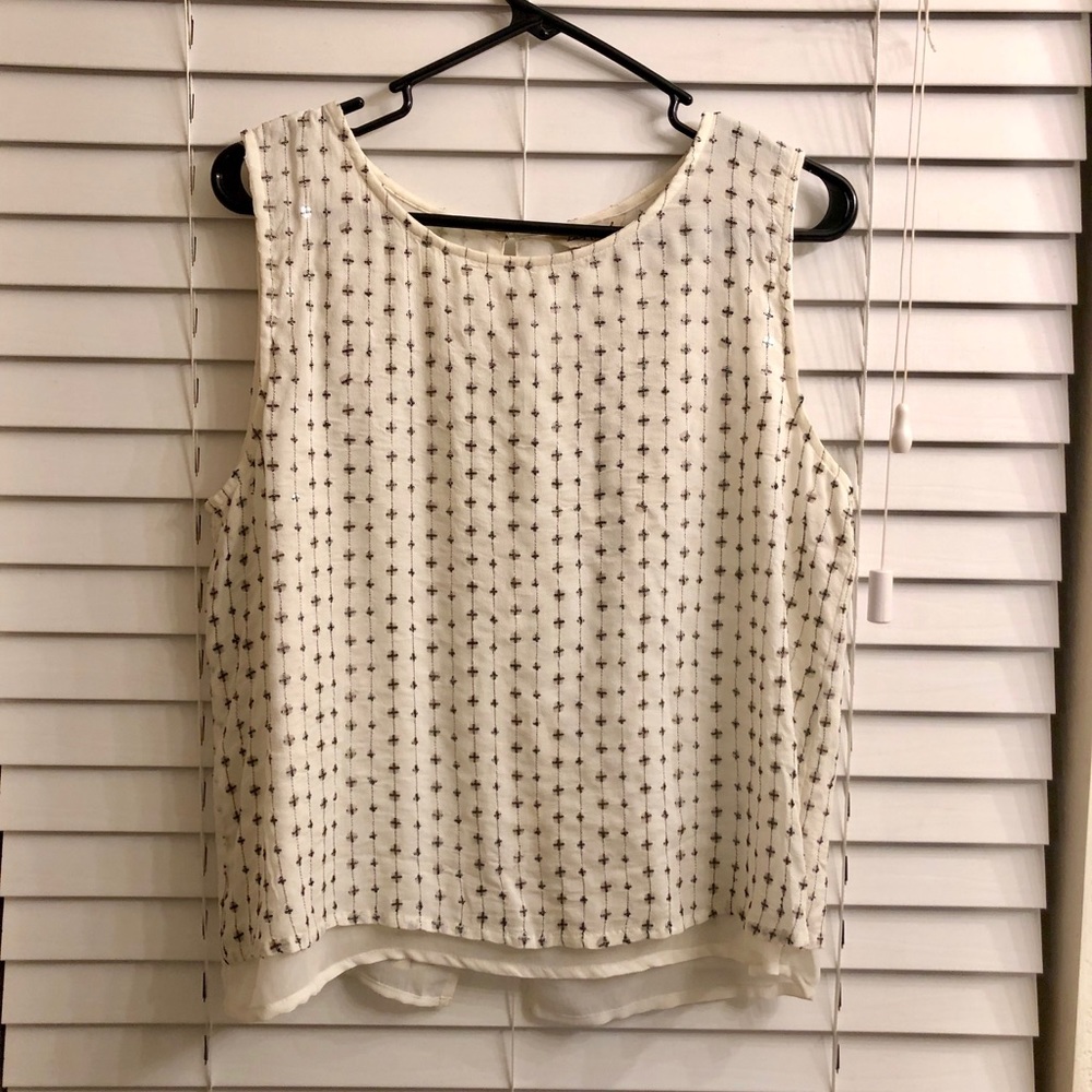 Lucky brand sleeveless blouse